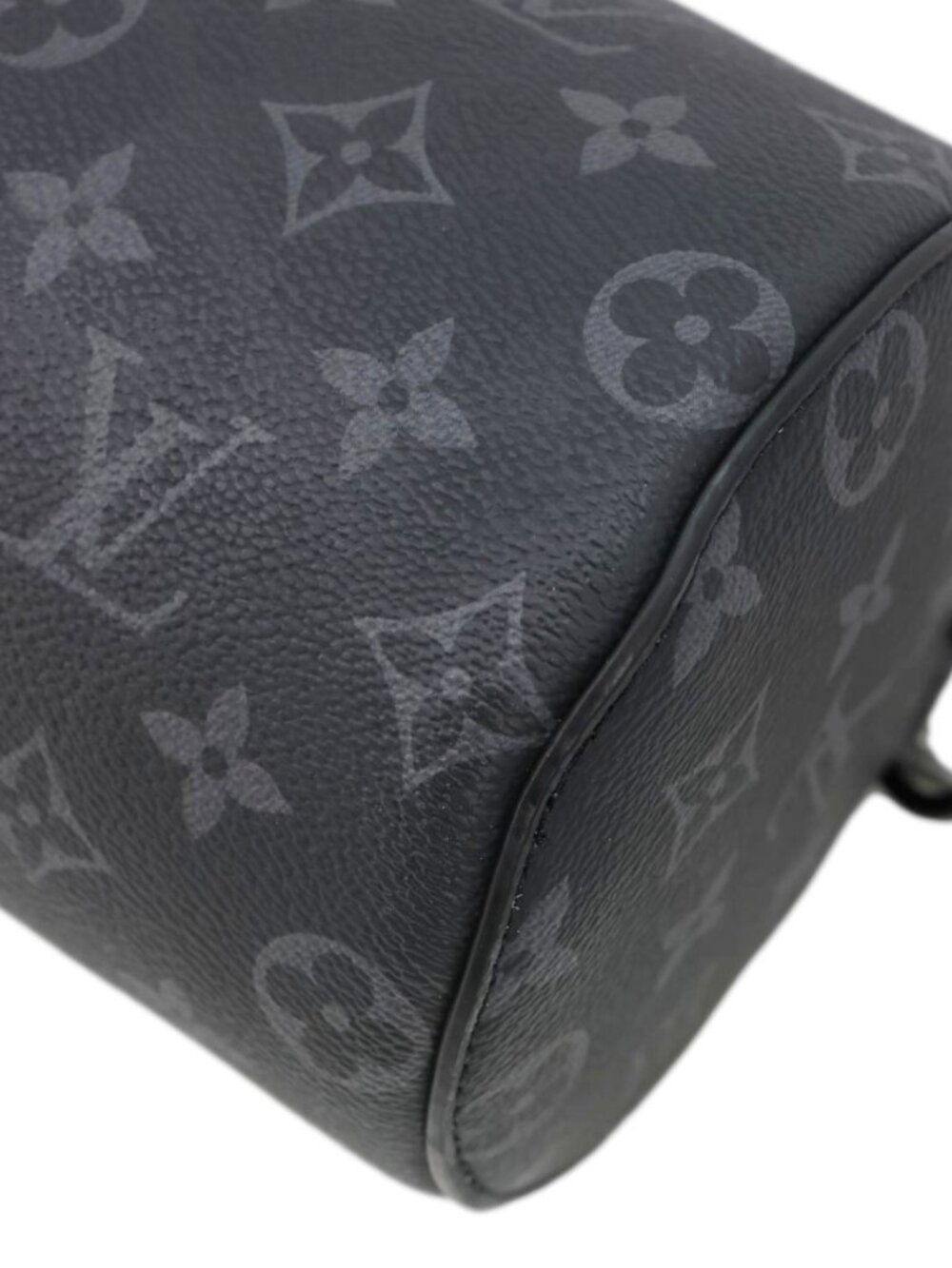 Louis Vuitton  Polochon PM Soft Monogram Eclipse Canvas Crossbody Bag Black - Picture 10 of 14